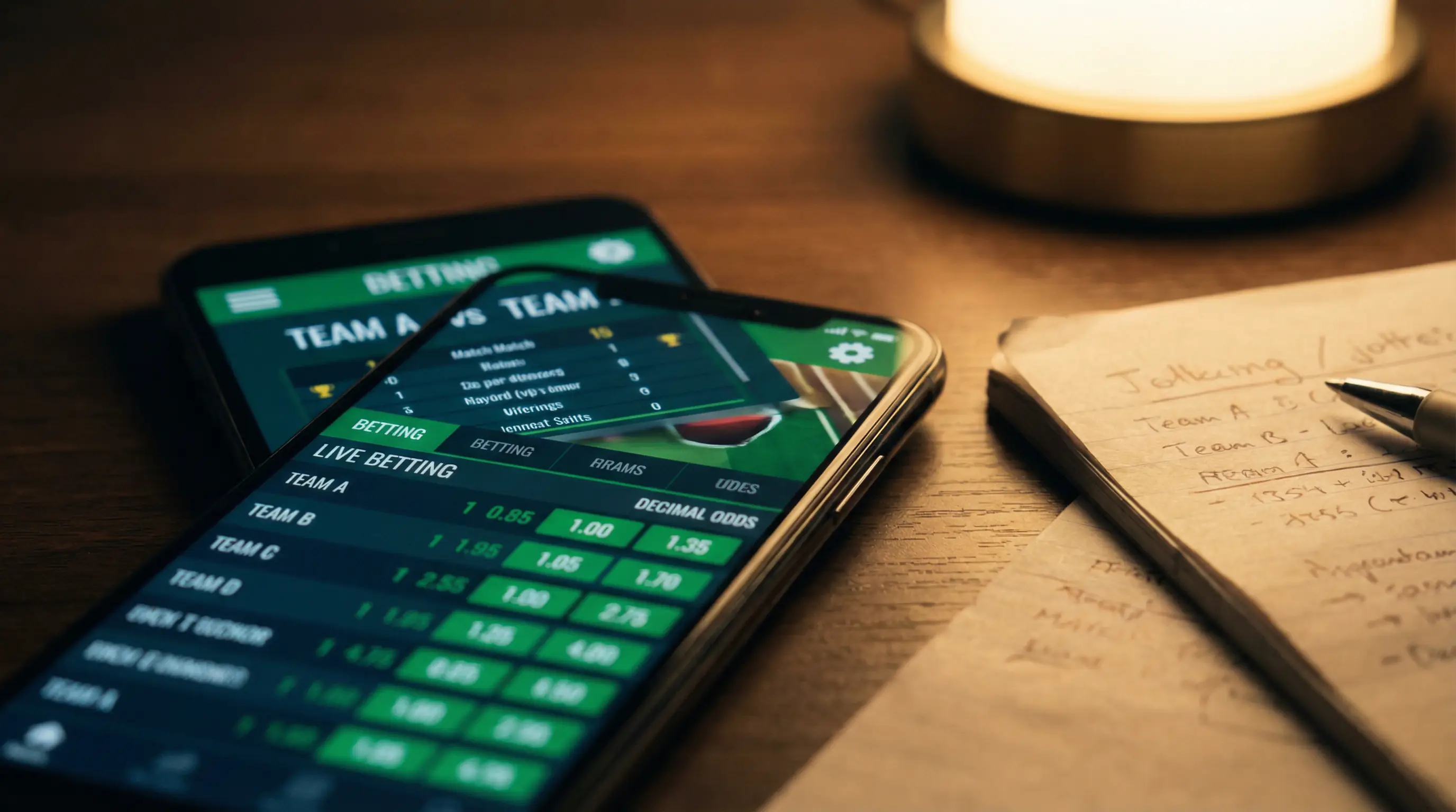 Vista parcial de una pantalla mostrando mercados de apuestas para un partido de fase de grupos del Mundial